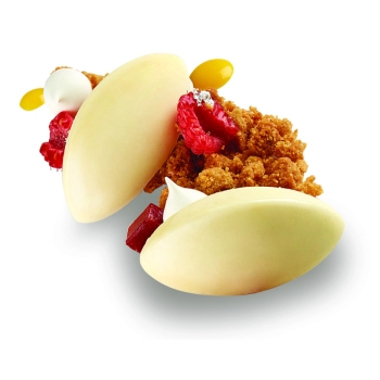 MOULE PAVONI PLAQUE 100 MINI QUENELLES POINTUES - GAMME PAVOFLEX